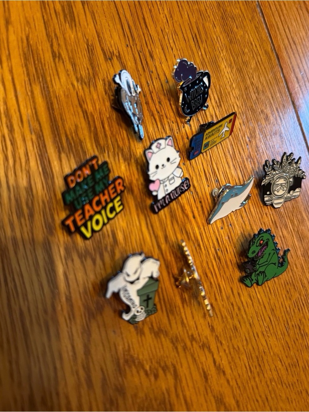 Assorted Kids Enamel Pin Set - Colorful Multi-Designs - Picture 3 of 4